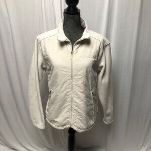 Arctic Cat Fleece Quilted Jacket Womens Size Large Storm Creek Front Full Zip